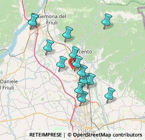 Mappa Cassacco, 33010 Cassacco UD, Italia (6.34571)