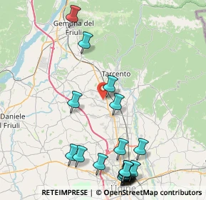 Mappa Cassacco, 33010 Cassacco UD, Italia (10.5455)