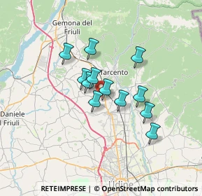 Mappa Cassacco, 33010 Cassacco UD, Italia (4.83667)