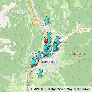 Mappa Via Roma, 38054 Tonadico TN, Italia (0.642)