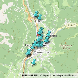 Mappa Via Roma, 38054 Tonadico TN, Italia (0.6885)
