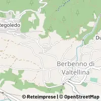 Map Berbenno di Valtellina