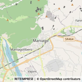 Mappa Maniago