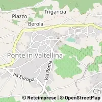 Mapa Ponte in Valtellina