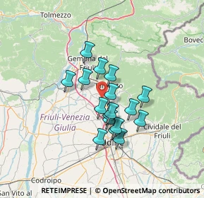 Mappa 33010 Cassacco UD, Italia (9.87471)
