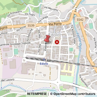 Mappa Via Antonio Gelpi,  107, 25048 Edolo, Brescia (Lombardia)