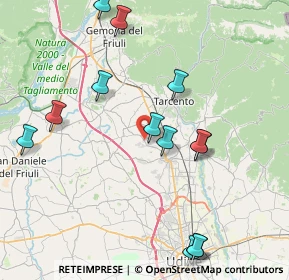 Mappa Via Leonardo da Vinci, 33010 Cassacco UD, Italia (9.00846)