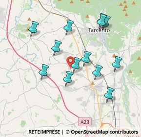 Mappa Via Leonardo da Vinci, 33010 Cassacco UD, Italia (3.68308)