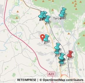 Mappa Via Leonardo da Vinci, 33010 Cassacco UD, Italia (4.09385)