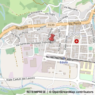 Mappa Via Generale Giuseppe Treboldi, 17, 25048 Edolo, Brescia (Lombardia)
