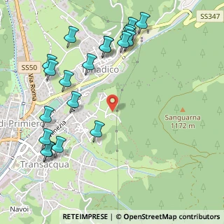 Mappa Via della Cava, 38054 Transacqua TN, Italia (0.6185)