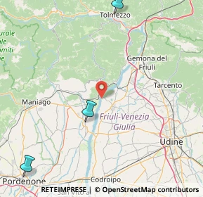 Mappa Via Prevalin, 33030 Ragogna UD, Italia (48.87692)