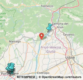 Mappa Via Prevalin, 33030 Ragogna UD, Italia (35.41667)