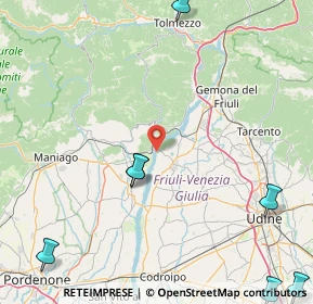 Mappa Via Prevalin, 33030 Ragogna UD, Italia (39.56867)