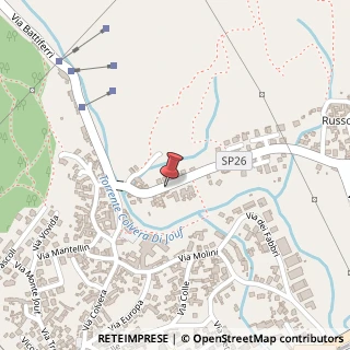 Mappa Via Brustolo Antonio Rosa, 15, 33085 Maniago, Pordenone (Friuli-Venezia Giulia)