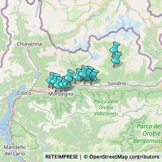 Mappa Via Bugo, 23010 Buglio in Monte SO, Italia (8.08923)