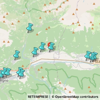 Mappa Via Bugo, 23010 Buglio in Monte SO, Italia (6.10385)