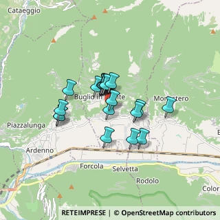 Mappa Via Bugo, 23010 Buglio in Monte SO, Italia (1.162)