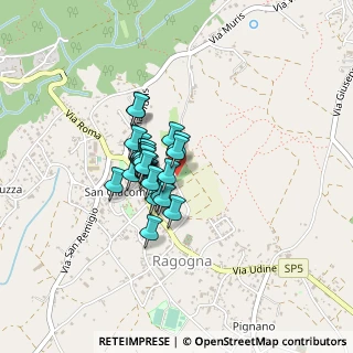 Mappa Via ai Colli, 33030 Ragogna UD, Italia (0.24444)