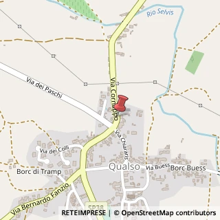 Mappa Via del Cornappo, 54, 33010 Reana del Rojale, Udine (Friuli-Venezia Giulia)