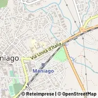 Hartă Maniago