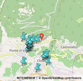 Mappa Via Castione, 23026 Ponte In Valtellina SO, Italia (0.8295)