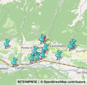 Mappa Via Castione, 23026 Ponte In Valtellina SO, Italia (1.99091)