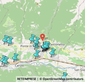 Mappa Via Castione, 23026 Ponte In Valtellina SO, Italia (2.401)