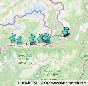 Mappa Via Castione, 23026 Ponte In Valtellina SO, Italia (11.31364)