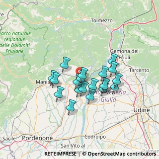 Mappa Castelnovo Del Friuli, 33090 Travesio PN, Italia (10.4285)
