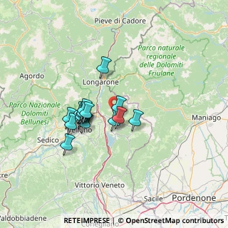 Mappa Localita' Carota, 32016 Chies D'alpago BL, Italia (10.35563)