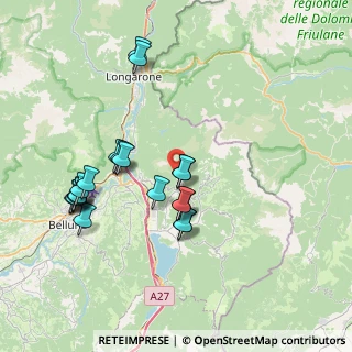 Mappa Localita' Carota, 32016 Chies D'alpago BL, Italia (7.535)