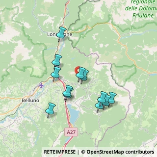 Mappa Localita' Carota, 32016 Chies D'alpago BL, Italia (6.535)