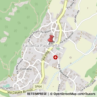 Mappa Piazza Italia Unita, 1/A, 38010 Fai della Paganella, Trento (Trentino-Alto Adige)