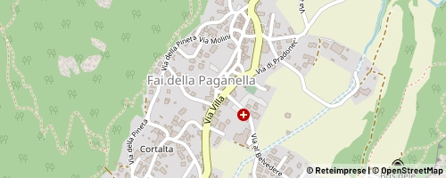 Mappa Fai della Paganella