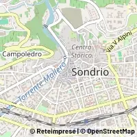 Kaart Sondrio