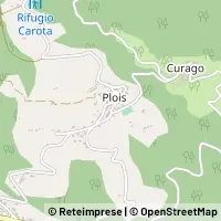 Kaart Pieve d'Alpago