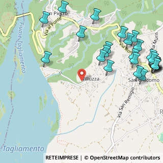Mappa Via San Lorenzo, 33030 Ragogna UD, Italia (0.72692)