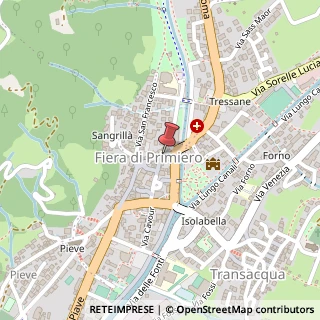 Mappa Via Giuseppe Garibaldi, 19 - Fiera, Primiero, 38054 San Martino di Castrozza TN, Italia, 38054 Fiera di Primiero, Trento (Trentino-Alto Adige)