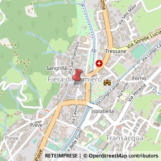 Mappa Piazza cesare battisti 5, 38054 Fiera di Primiero, Trento (Trentino-Alto Adige)