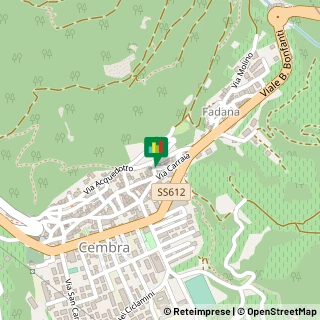 Mappa Vicolo Barbi, 7, 38034 Cembra Lisignago, Trento (Trentino-Alto Adige)