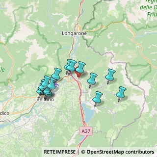 Mappa Cal di Mezzo, 32014 Ponte Nelle Alpi BL, Italia (6.59188)
