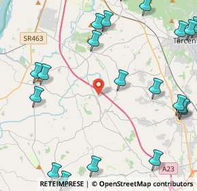 Mappa Via dai Roncs, 33010 Colloredo di Monte Albano UD, Italia (6.036)