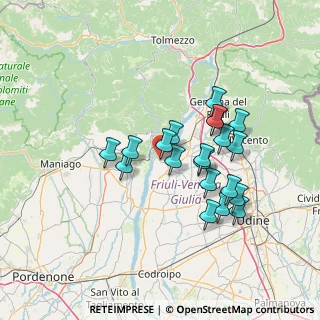 Mappa 33030 Ragogna UD, Italia (12.028)