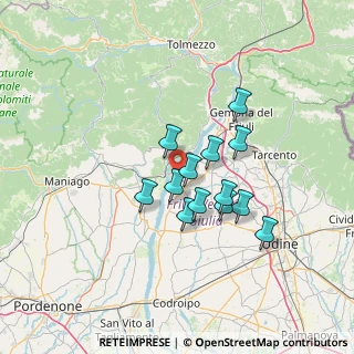 Mappa 33030 Ragogna UD, Italia (10.20077)