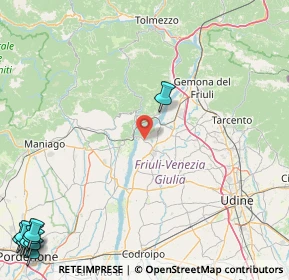 Mappa 33030 Ragogna UD, Italia (36.26)