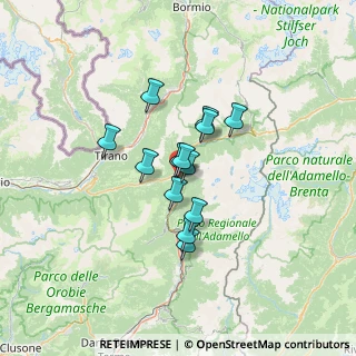 Mappa Via Monte Colmo, 25048 Edolo BS, Italia (8.73385)