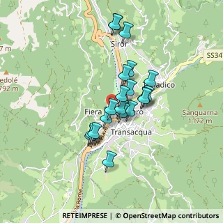 Mappa Località Primiero, 38054 Primiero San Martino di Castrozza TN, Italia (0.6565)