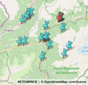 Mappa Via Leonida Magnolini, 25048 Edolo BS, Italia (7.099)