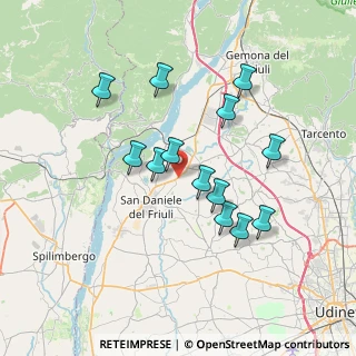 Mappa Via Dodois, 33030 Majano UD, Italia (6.39692)